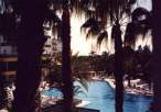 Hotel Botanik Poolansicht